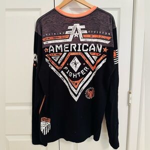 American Fighter mens XL long sleeve shirt